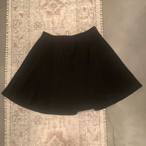 Elizabeth and James textured black circle skirt